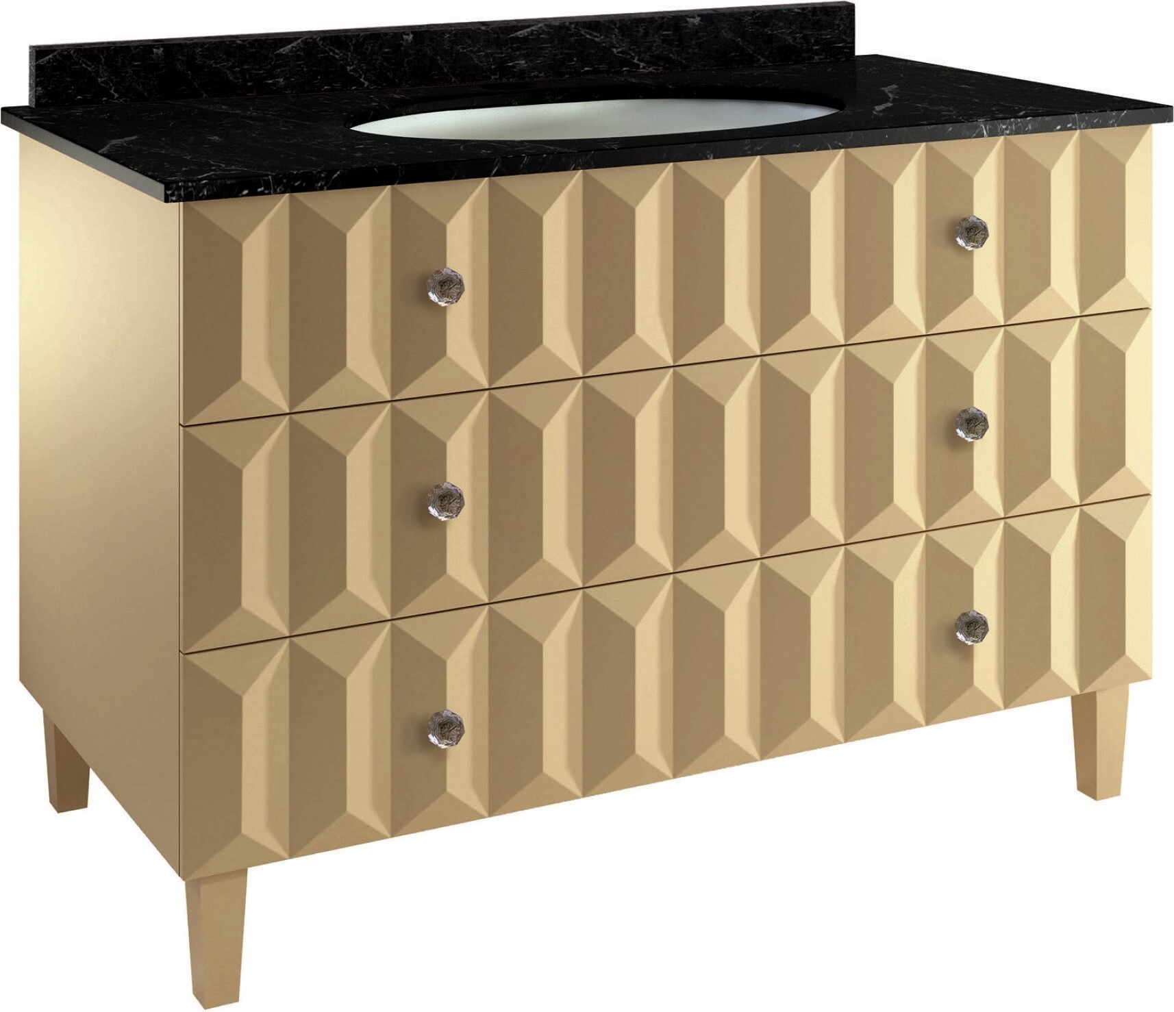 Waschbecken Waschtisch Klassischer Schrank Italienisches Badezimmer Unterschrank