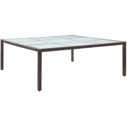 vidaXL, Gartentisch + Balkontisch, Valonin (200 x 200 x 74 cm)