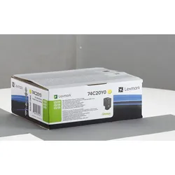 Lexmark Original Toner - gelb (74C20Y0) für CS720de/dte, CS725de/dte, CX725de/dhe/dthe