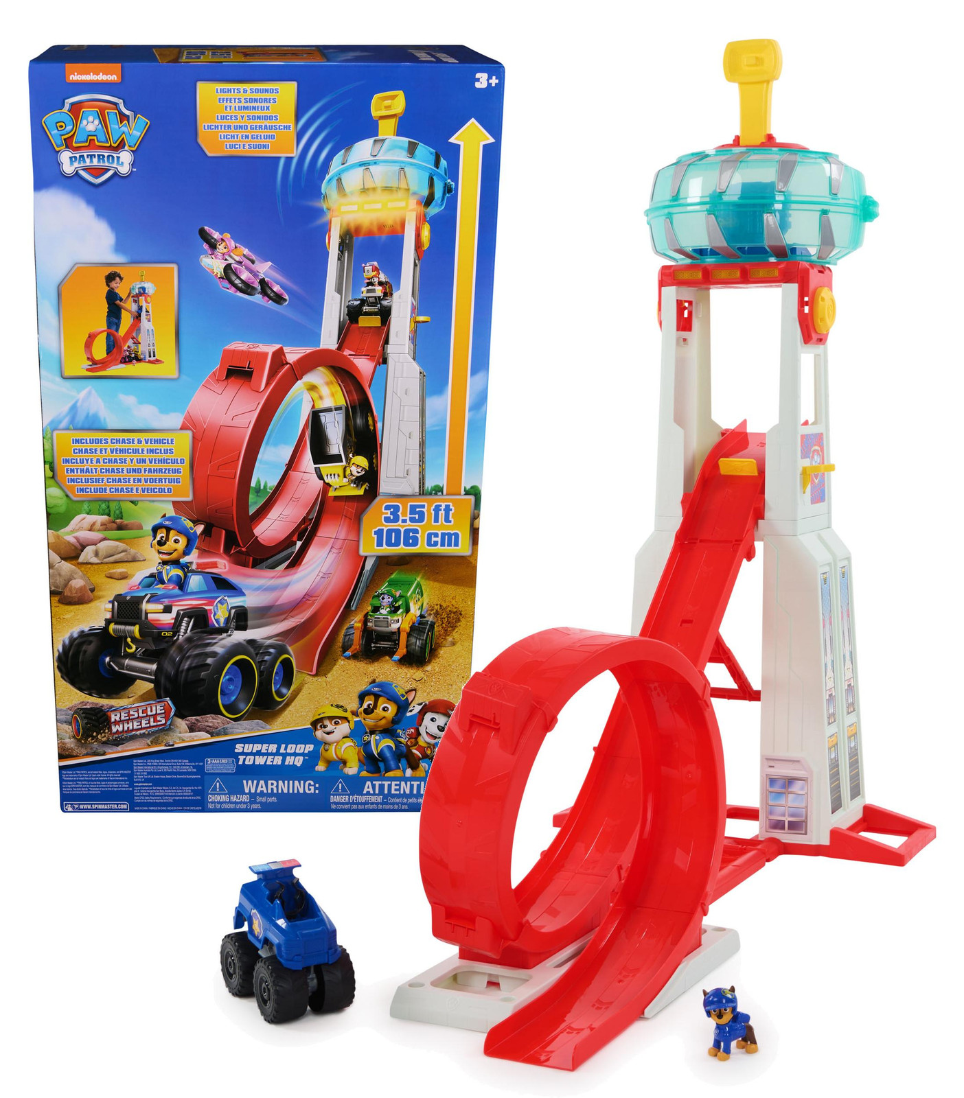 Spin Master Paw Patrol Superlus Toren Reddingsvoertuig
