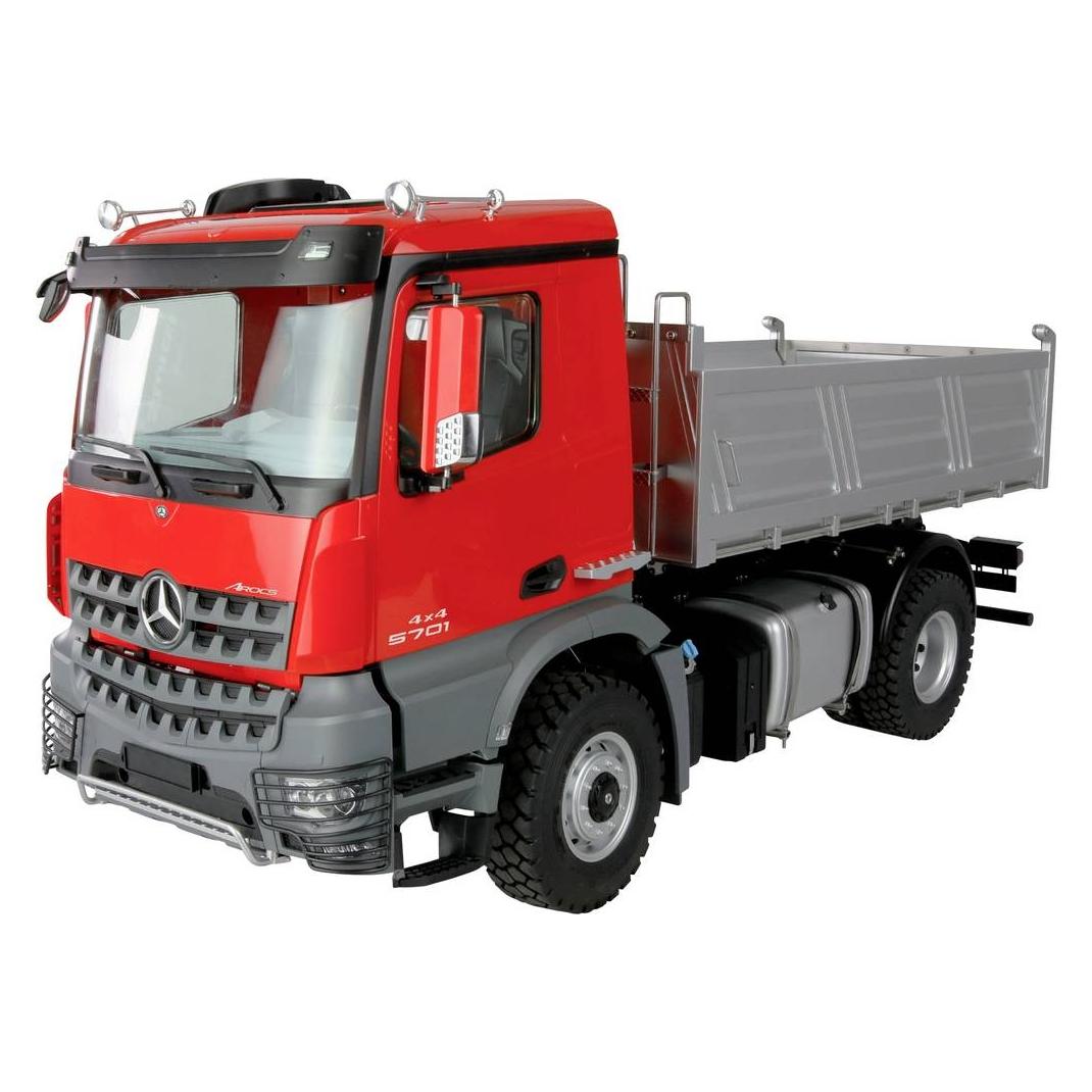 Amewi Mercedes-Benz Arocs Muldenkipper 4x4 1:14 RTR rot (RTR Ready-to-Run) (22691)