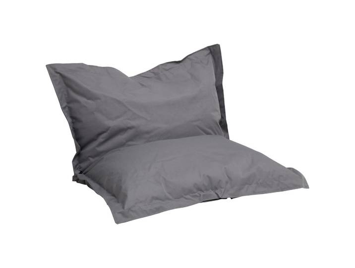 Boxxx Sitzsack, Grau, 380 L, Füllung: Styroporkugeln, 140x180x14 cm, Wohnzimmer, Hocker, Sitzsäcke, XXL Sitzsäcke