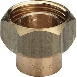 Rotguss Verschraubung 94384 G 15x3/4", konischdichtend