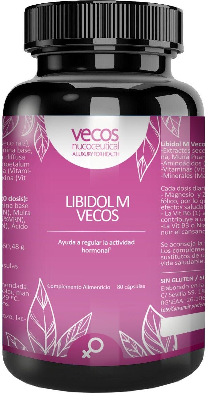 Vecos Nucoceutical Libidol M 80caps
