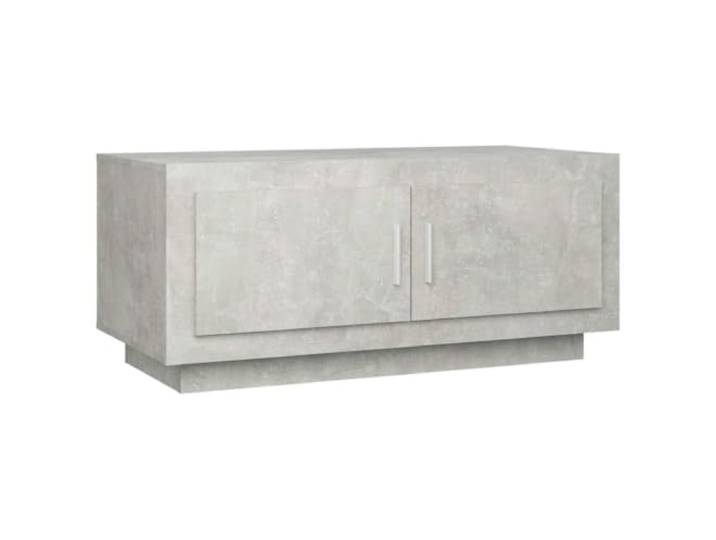 Couchtisch Beton 102x50x45cm aus Holzwerkstoff Betonplatte, Holzwerkstoff, Größe 102x50x45cm, Wohnzimmer, Flur