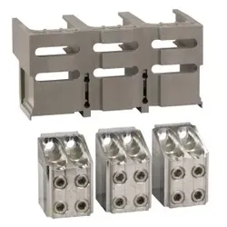 Schneider Electric 33640 Klemmensatz, 3 Stück, für 4x240mm2,Kabel und 1 Steckverbinder-Abschirmung