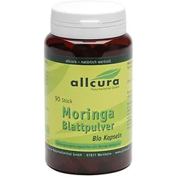 Moringa Blattpulver Bio Kapseln 90 St