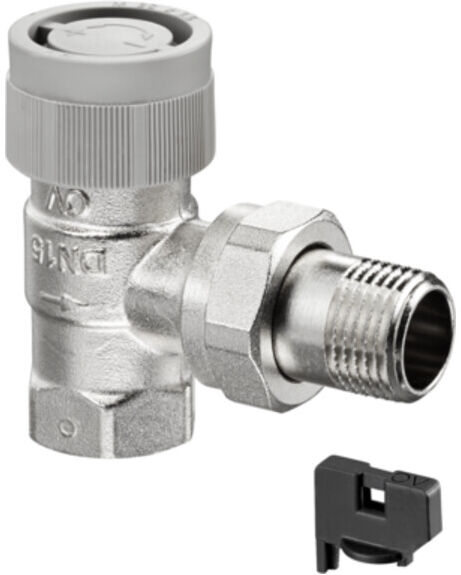 Oventrop Thermostat de radiateur série AQH angle, DN 15, R 1/2, Rp 1/2 (1183094)