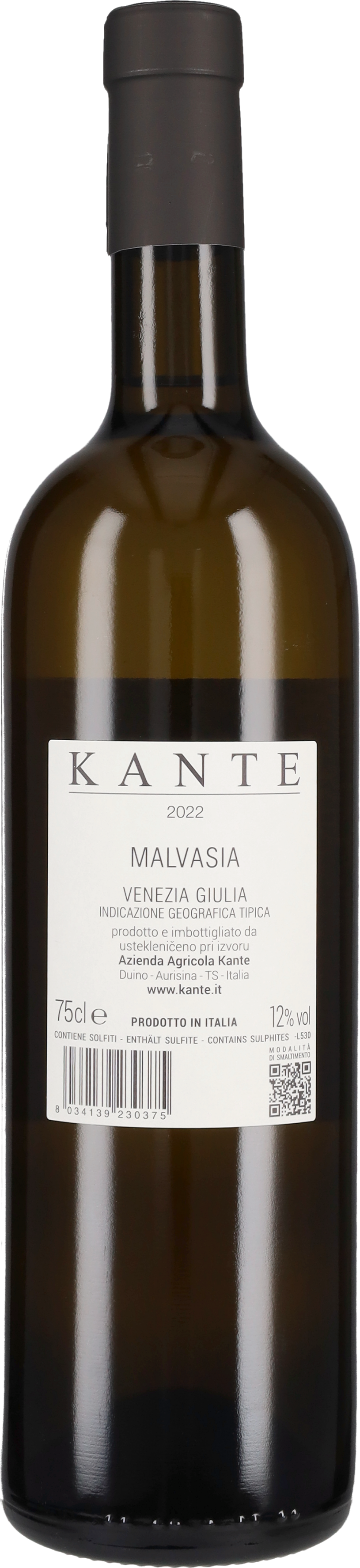 Malvasia Istriana Kante 2022