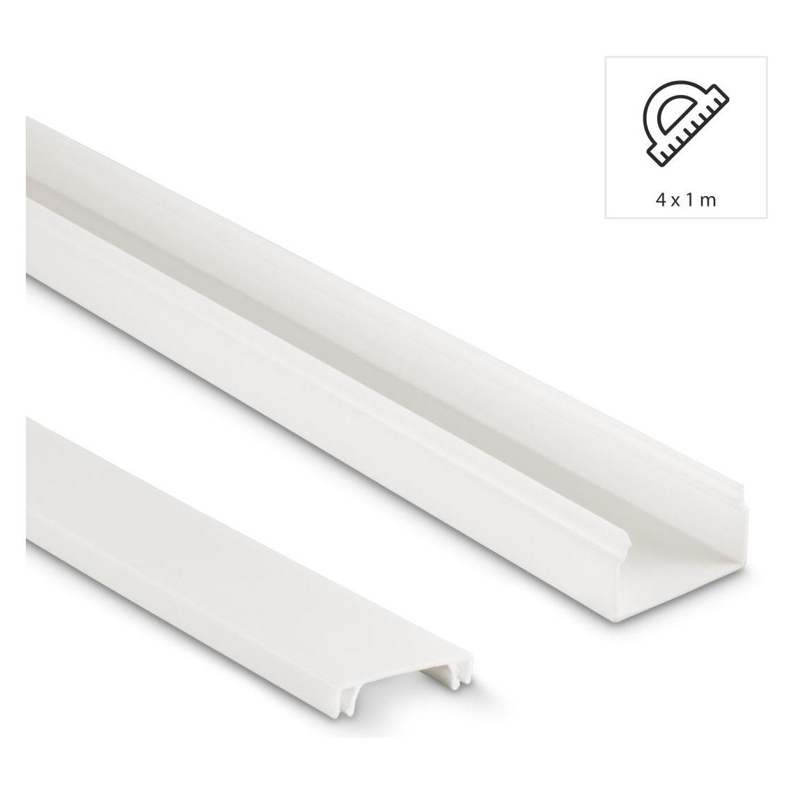 Hama Kabelkanal-Set (Kabelkanal, 100 cm) (00221017)