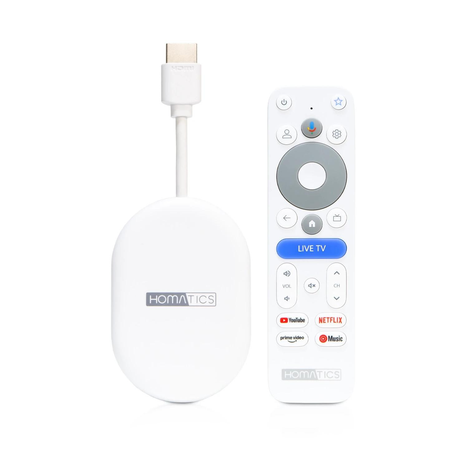 Homatics Dongle Lite 4K V2 Google TV multimedia-apparaat
