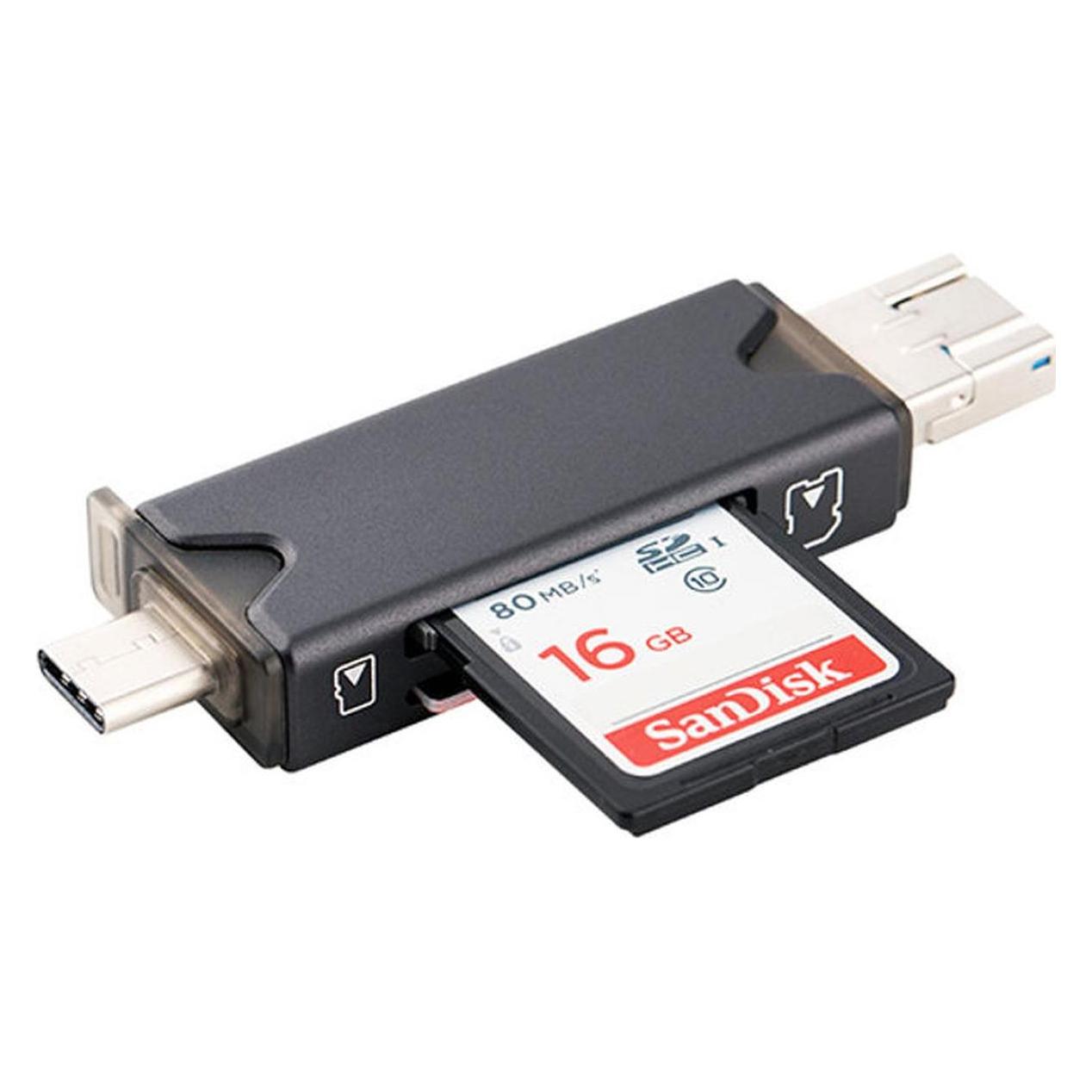JJC CR UTC3 GRAY USB 3.0 Card Reader (USB 3.0) (35325657)