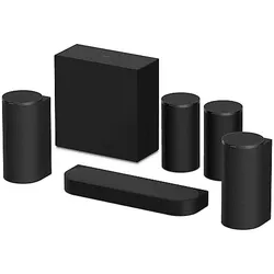 SONY BRAVIA Theatre Trio KIT, 5.1.4-Kanal-Heimkinosystem, Heimkinosystem, Schwarz