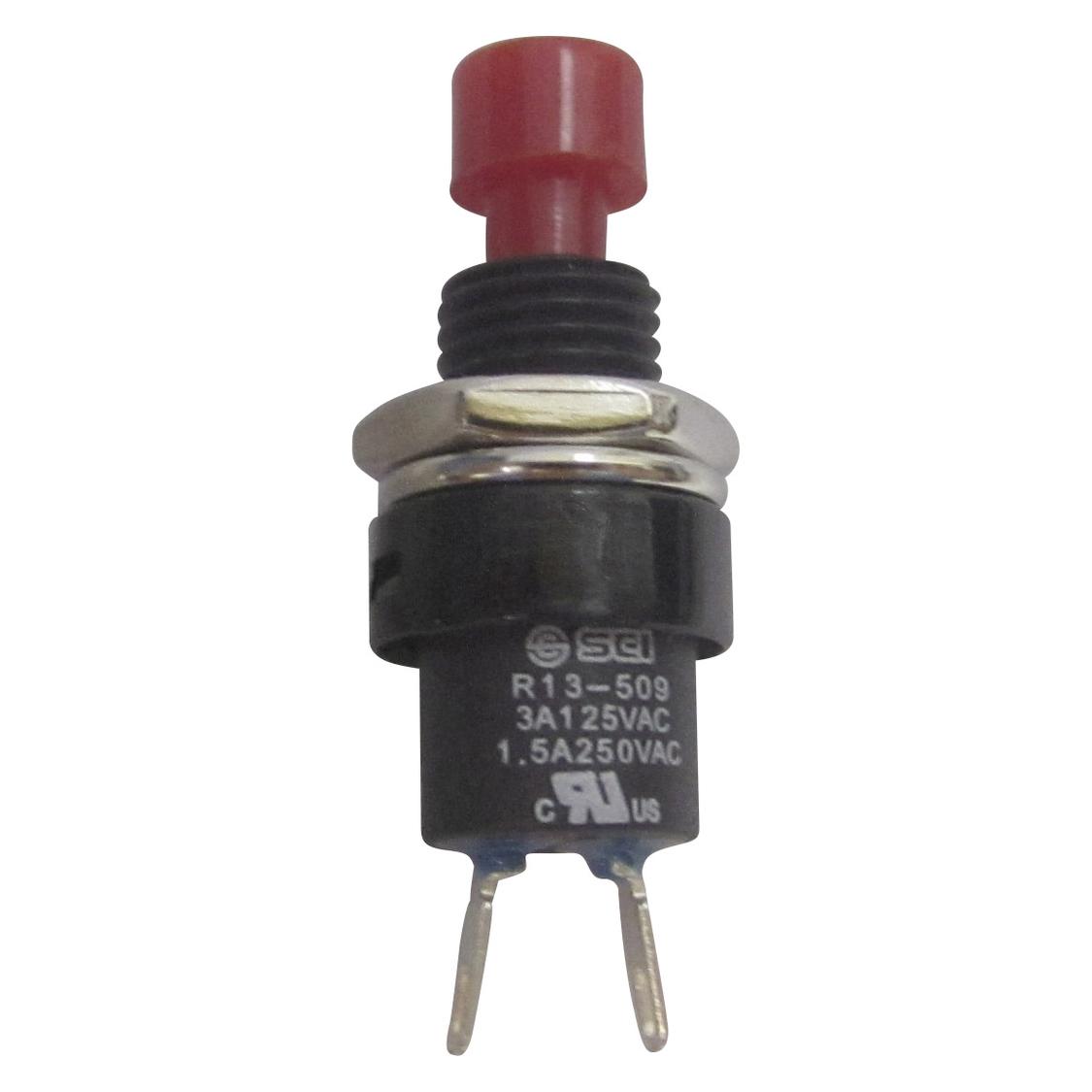 Tru Components 1587747 TC-R13-509A-05RT Drucktaster 250 V/AC 1.5 A 1 x Aus/(Ein) (1587747)