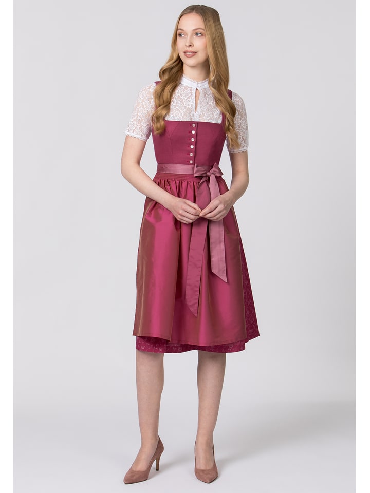 Stockerpoint Dirndl "Viano" in Beere - 40