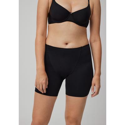 Lange Unterhose YSABEL MORA "BASIC COLLECTION LASER CUT", Damen, Gr. M, schwarz, Microfaser, Obermaterial: 80% Baumwolle, 20% Elasthan, unifarben, Unterhosen Lange Unterhose, mit der Laser Cut Technik gefertigt für eine reibungslose Passform