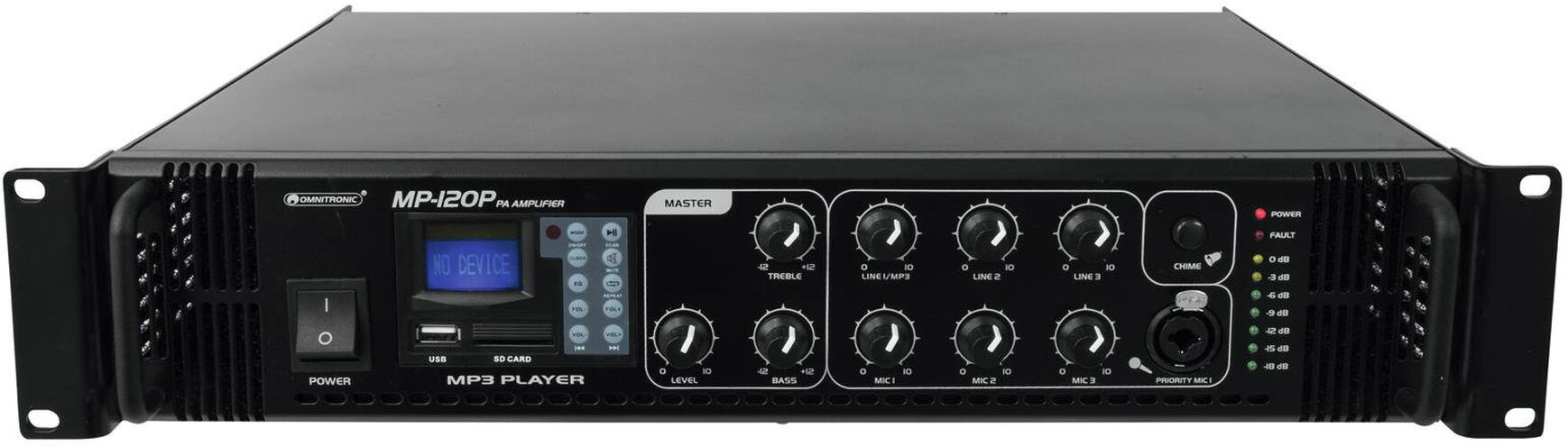 Omnitronic Mp-120p Ela-Mischverstärker