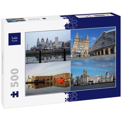 Lais Puzzle Collage Liverpool 500 Teile