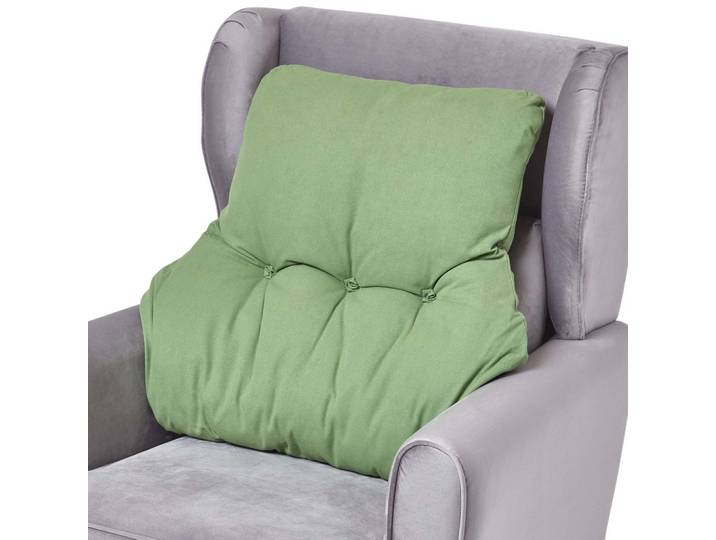 RÜCKENKISSEN grün 68/58 cm – Stützkissen für Sessel, Baumwolle