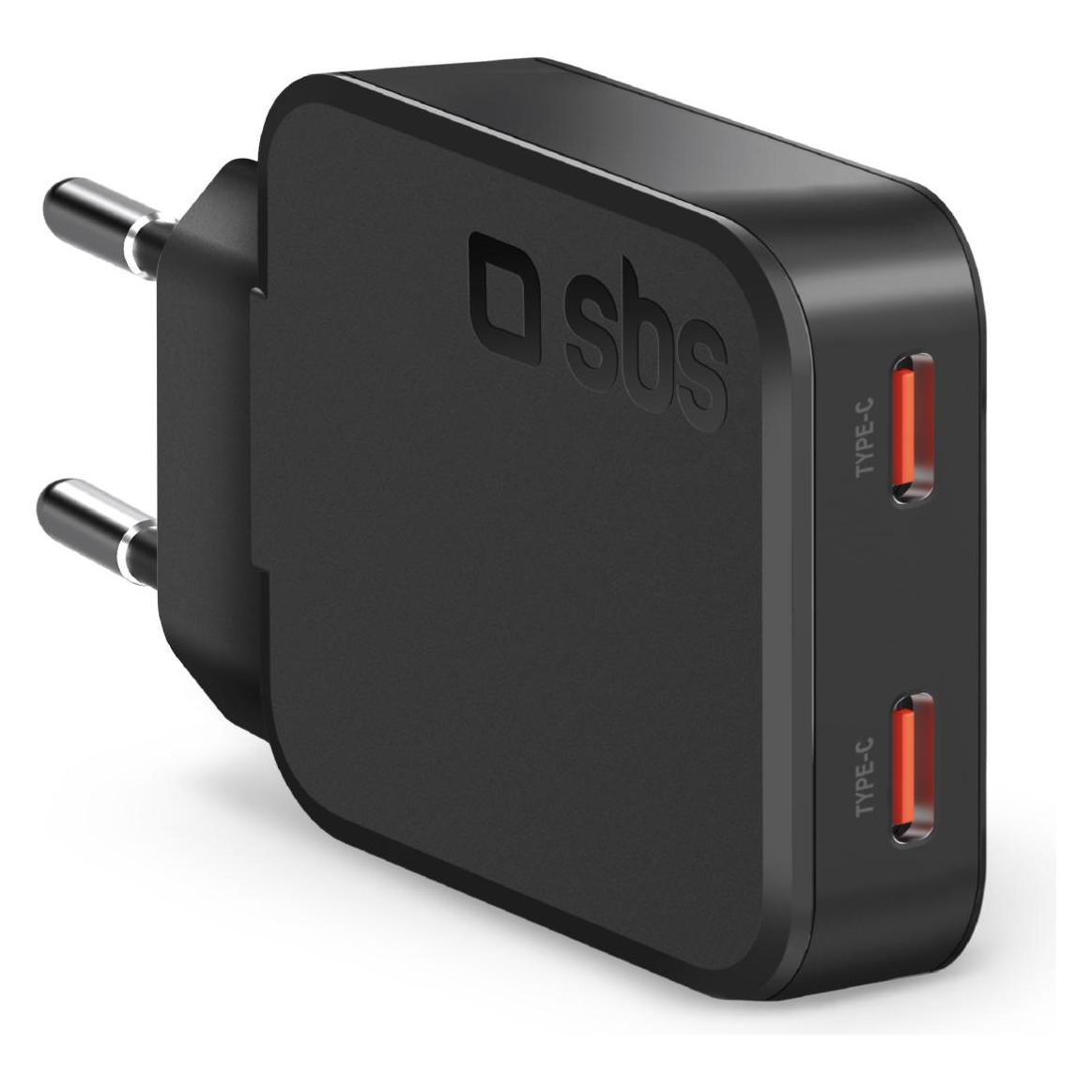 SBS Ladegerät (65 W, 2 Ports) (TETRGAN2C65SLIM)