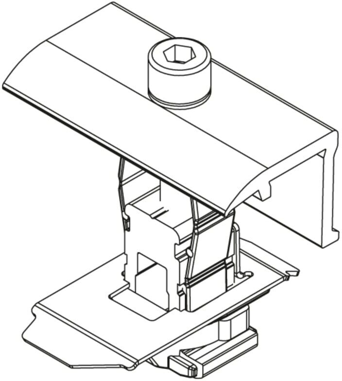 K2 Endklemme 25-40 mm Schwarz eloxiert ; K2 Systems (2004545)