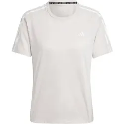 ADIDAS Damen T-Shirt Own the Run 3-Streifen, Größe M in Pink Pink