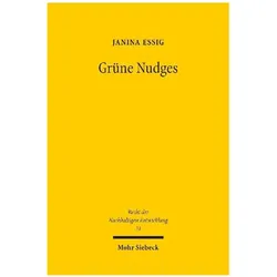 Essig:Grüne Nudges, Fachbücher von Janina Essig