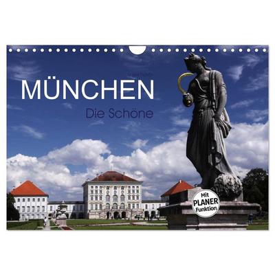 München - Die Schöne (Wandkalender 2026 DIN A4 quer), CALVENDO Monatskalender