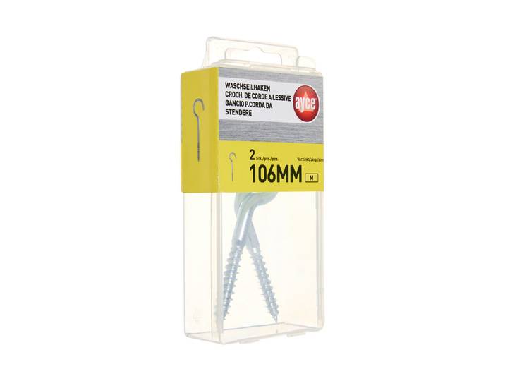 Ayce Waschseilhaken ⌀ 2.9 cm 2 Stück
