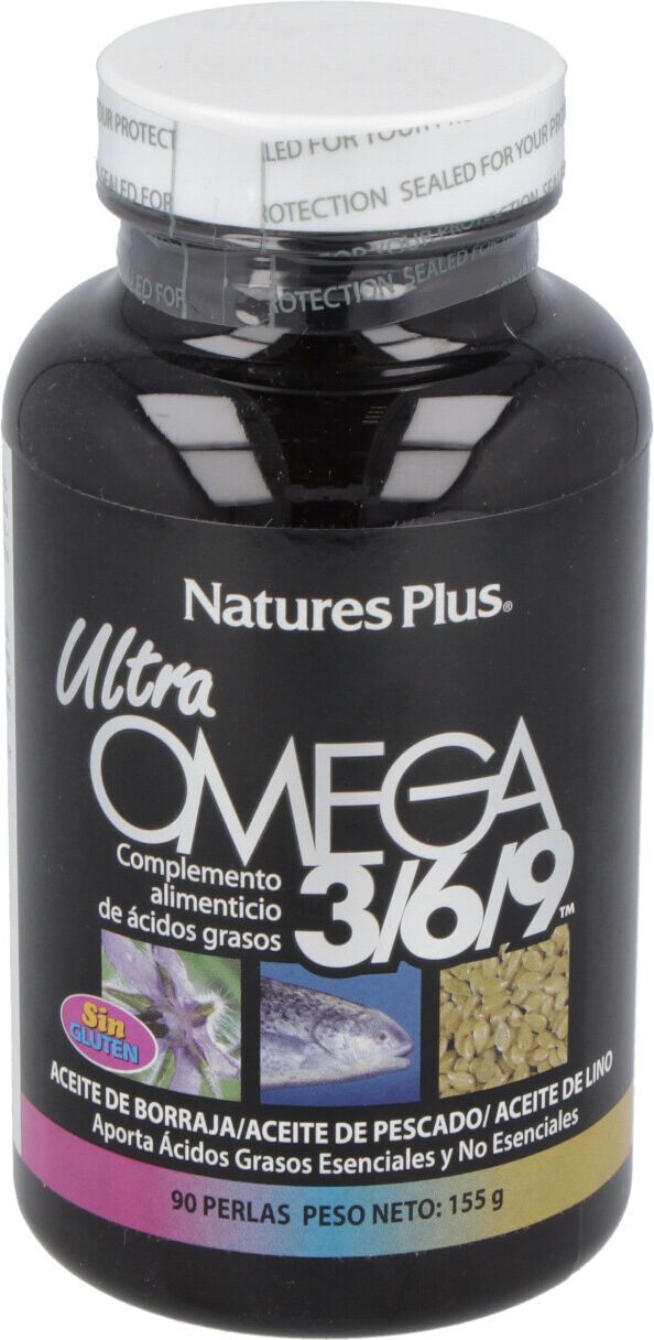 Natures plus ultra omega 3-6-9 90perlas