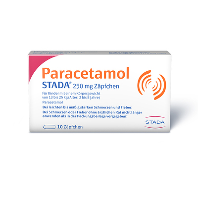 STADA Consumer Health Deutschland GmbH PARACETAMOL STADA 250 mg Zäpfchen 10 St 03798435