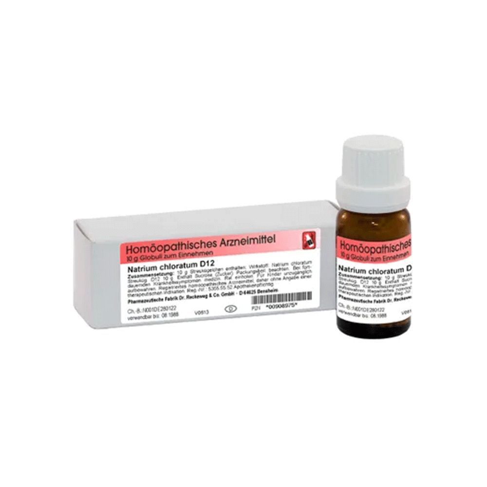 Natrium Chloratum D 12 Globuli 10 g