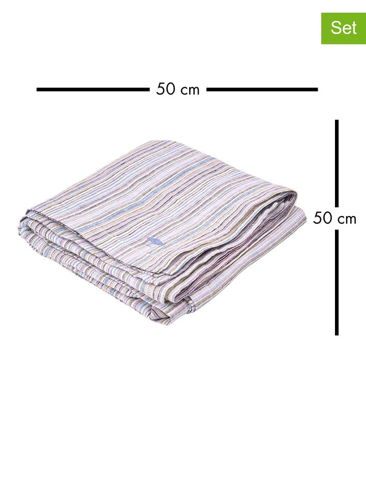 FYNCH-HATTON 4er-Set: Servietten "Sandibe" in Bunt - (L)50 x (B)50 cm - onesize