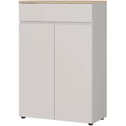 Tchibo - Aktenschrank »Lissabon« - 80x40x120cm - braun -