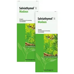 SALVIATHYMOL N Madaus Tropfen Doppelpack 2X100 ml