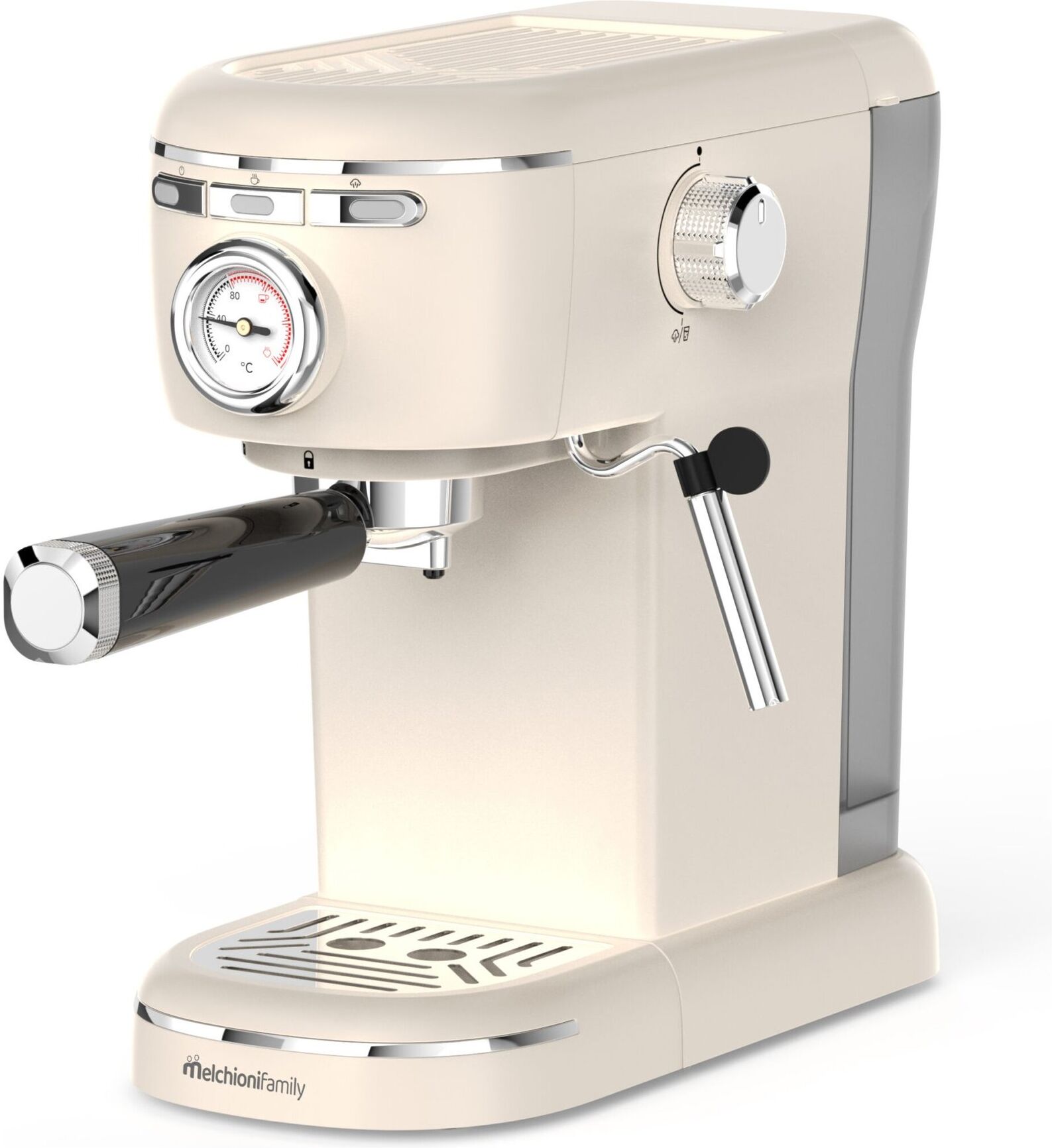 Macchina caffè Melchioni 118320003 AROMATICA Plus 3in1 White