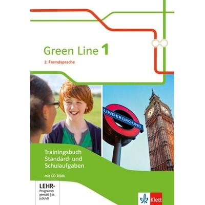 Green Line 1. 2. Fremdsprache, Set von , Klett Schulbuchverlag, 978-3-12-813011-8