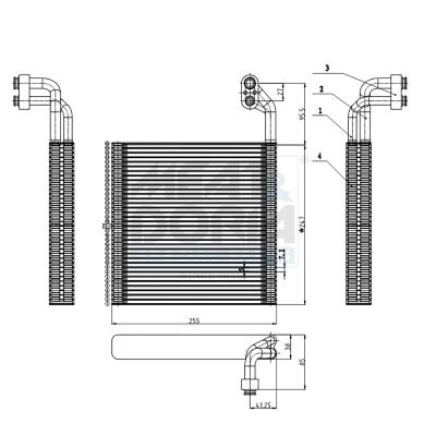 MEAT & DORIA Verdampfer, Klimaanlage 997088 für HONDA