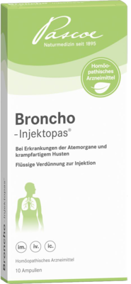 Pascoe pharmazeutische Präparate GmbH BRONCHO INJEKTOPAS Ampullen 10 St 12454261