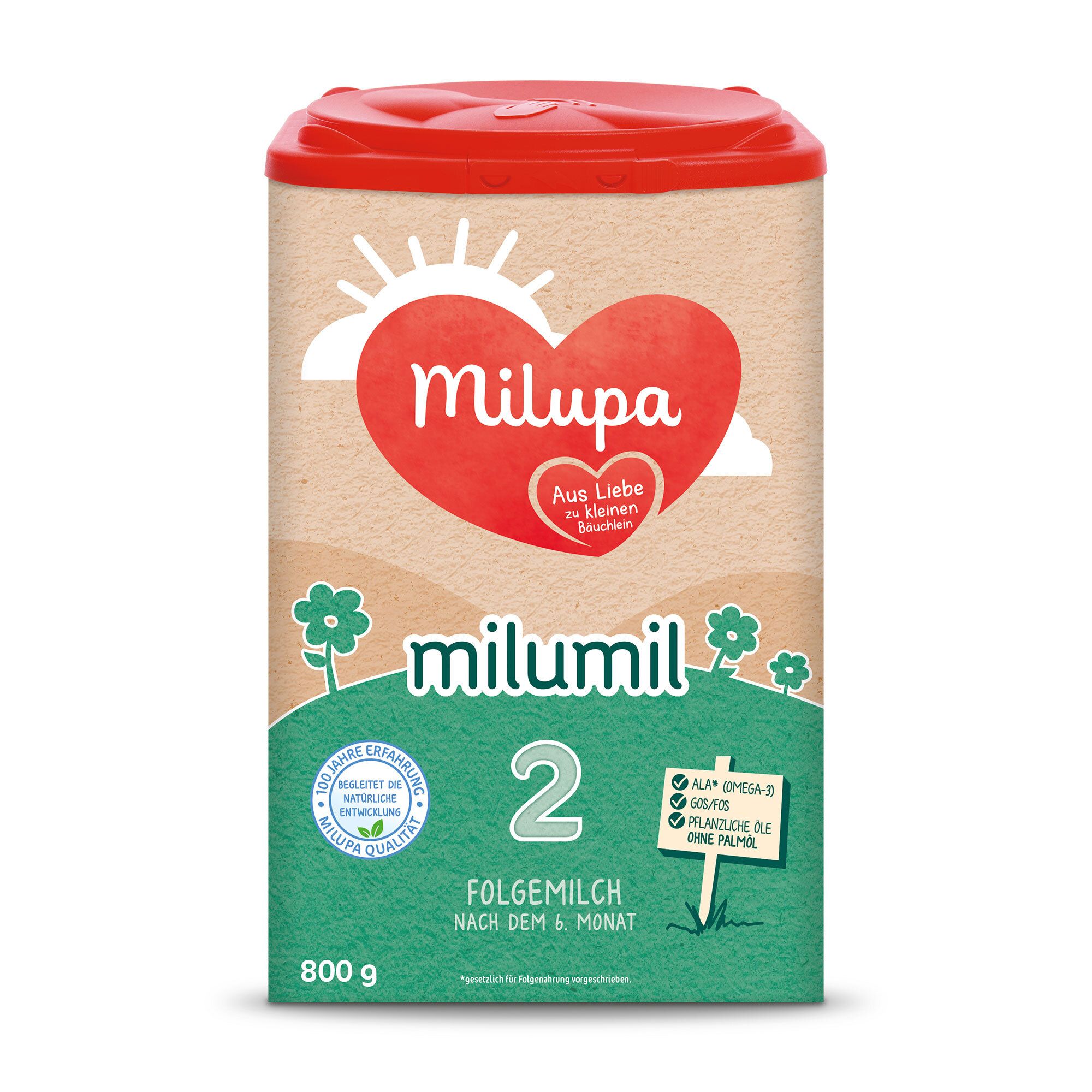 Milupa Milumil 2 800 g Pulver
