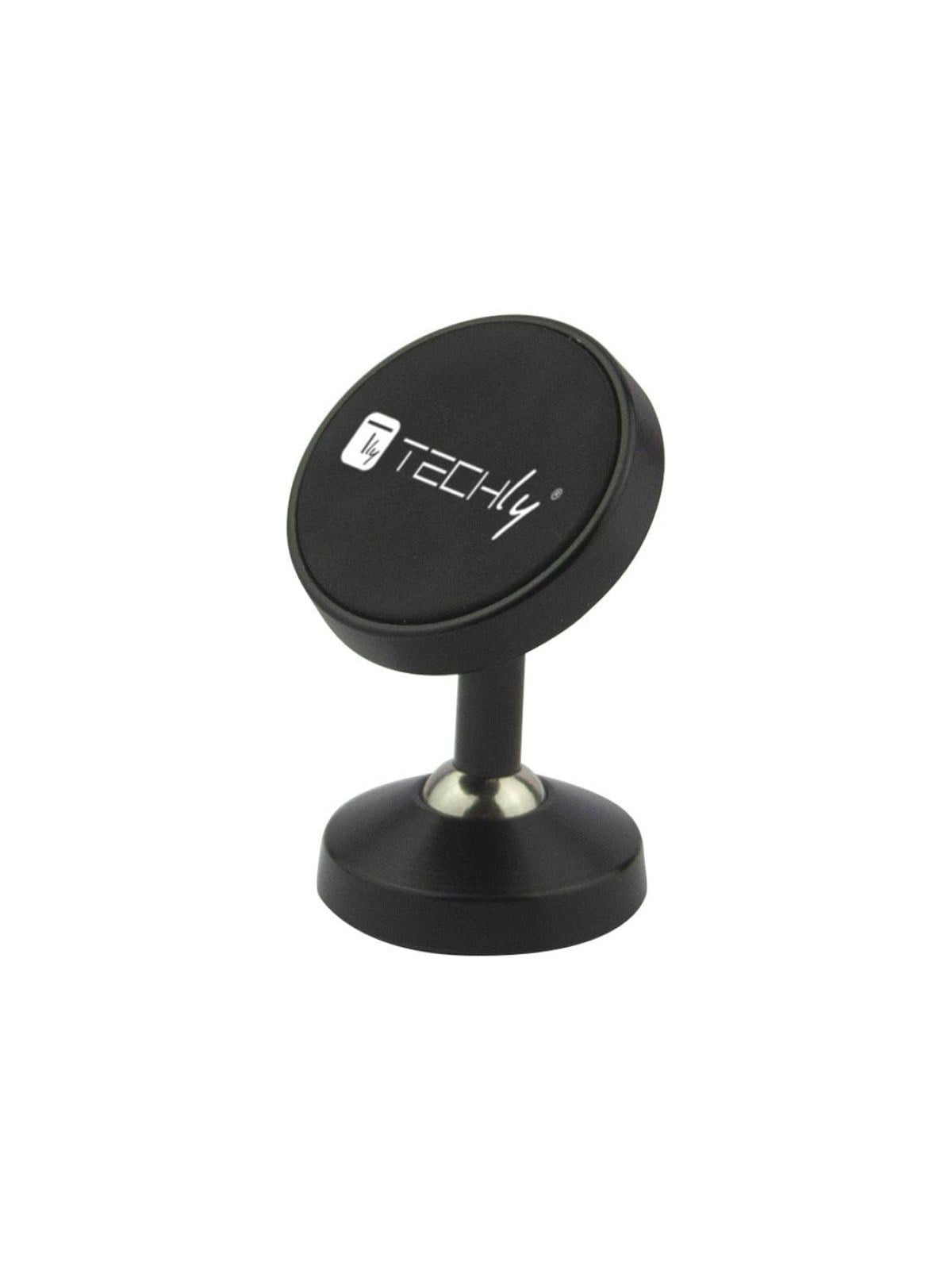TECHLY - magnetic holder for mobile phone tablet - with adhesive base