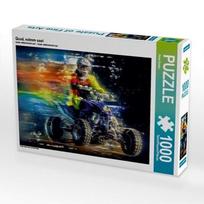 CALVENDO Puzzle Quad, extrem cool 1000 Teile Puzzle quer | 1000 Teile Lege-Größe 64 × 48 cm Foto-Puzzle für glückliche Stunden