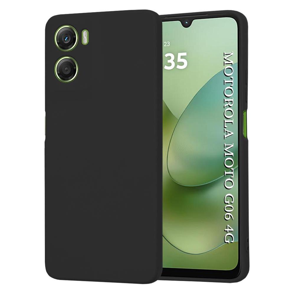 Techsuit - SoftFlex - Motorola Moto G06 - Black (Motorola Moto G6) (62067845)