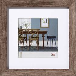 walther+ design EF330N Bilder Wechselrahmen Papierformat: 30 x 30 cm Nussbaum