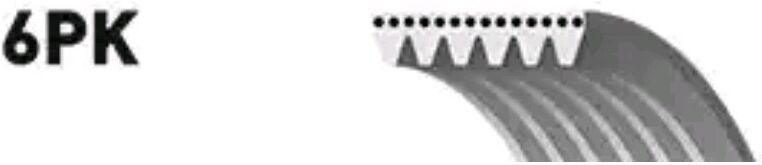 GATES 6PK1420 Keilrippenriemen