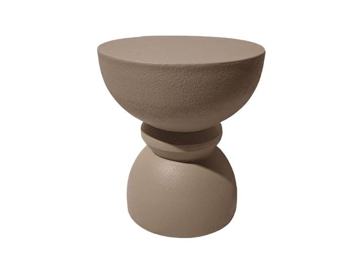 Table basse en marron moka 42,5x35x35