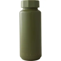 Tone-On-Tone Life is a Journey Thermo-Flasche Waldgrün