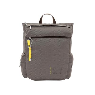 Rucksack SURI FREY "Rucksack SFY SURI Sports Marry", Damen, Gr. B/H/T: 35cm x 34cm x 17cm, beige (taupe 900), Polyurethane, Rucksäcke Rucksack