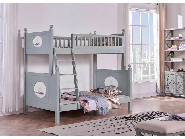 Xlmoebel Etagenbett Klassisches Luxus Hochbett aus hochwertigem Material (1-St., Etagenbett), Hergestellt in Europa