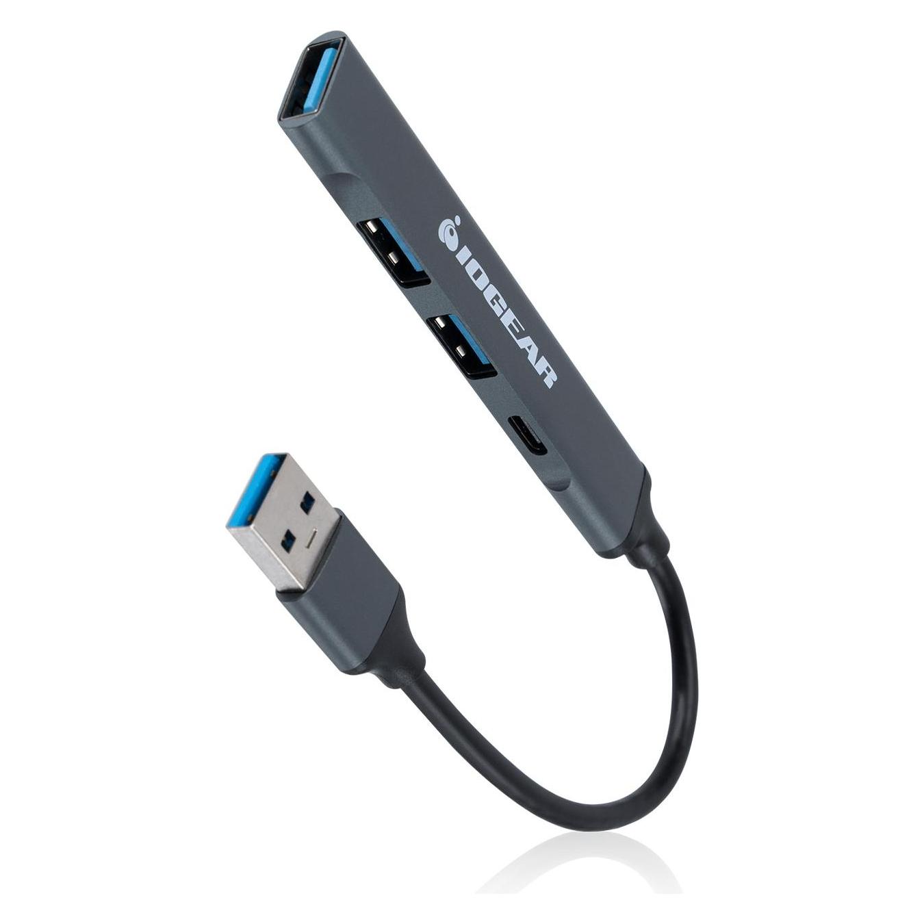 Iogear USB-A Multiport Hub (USB-A, 4 Ports) (GUH304C)